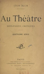 Au théâtre