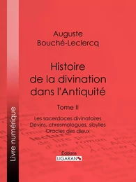 Histoire de la divination dans l'Antiquité