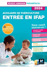 Réussite admission Entrée en IFAP - Auxiliaire de puériculture 2024