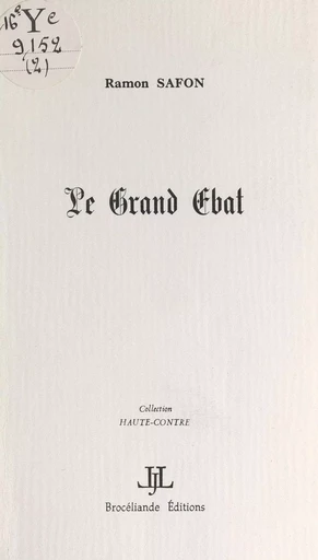 Le grand ébat - Ramon Safon - FeniXX réédition numérique