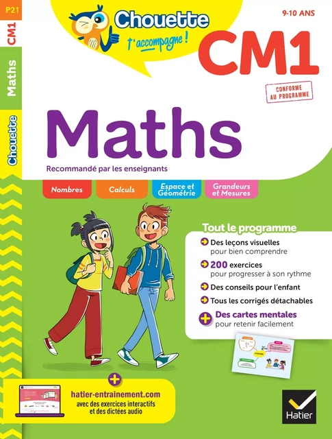 Chouette - Maths CM1 - Albert Cohen - Hatier