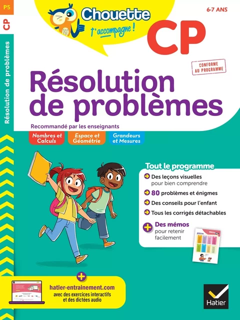 Chouette - Résolution de problèmes CP - Géraldine Collette - Hatier