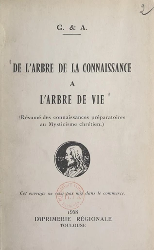 De l'arbre de la connaissance à l'arbre de vie - Gabrielle de Jarny, Antonin Ruffié - FeniXX réédition numérique