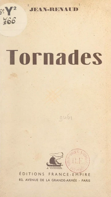 Tornades - Jean Renaud - FeniXX réédition numérique