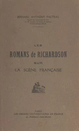 Les romans de Richardson sur la scène française