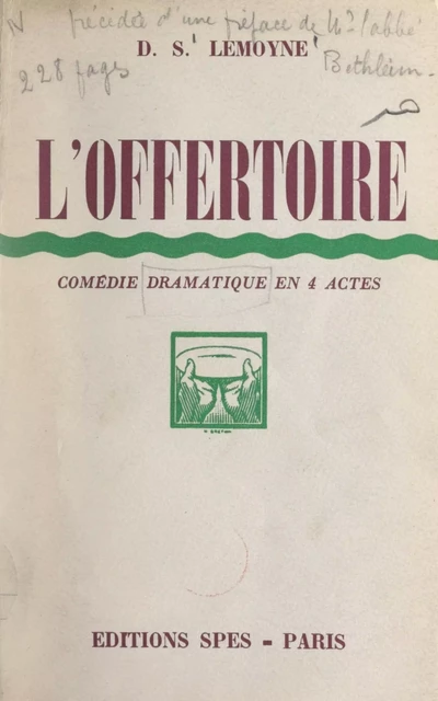 L'offertoire - D. S. Lemoyne - FeniXX réédition numérique