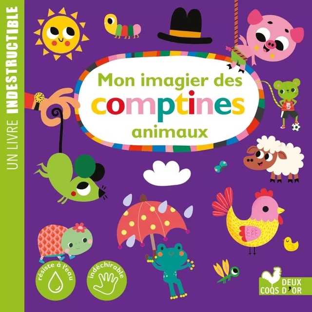 Mon imagier des comptines - animaux -  - Deux Coqs d'Or