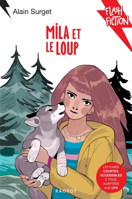 Mila et le loup - Alain Surget - Rageot Editeur