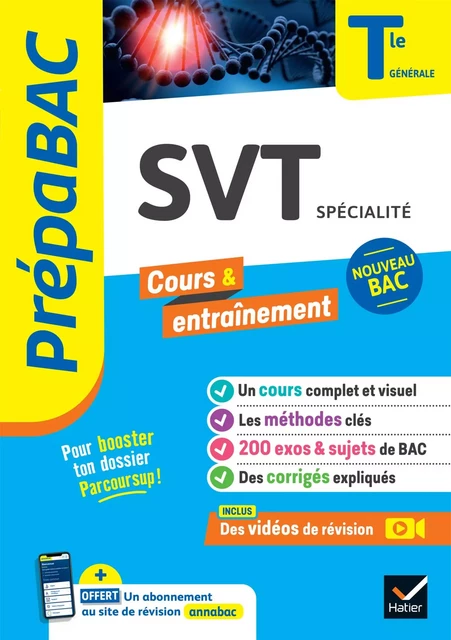 Prépabac - SVT Tle générale (spécialité) - Bac 2025 - Sébastien Castillo, Jonathan Faivre, Sabrina Gaillardou, Anne Le Nost, Hervé Mulard, Delphine Roumier, Bruno Vah - Hatier