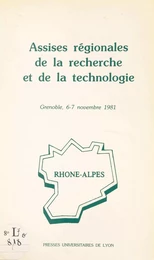 Assises régionales de la recherche et de la technologie