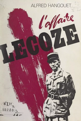 L'affaire Lecoze - Alfred Hangouët - FeniXX réédition numérique