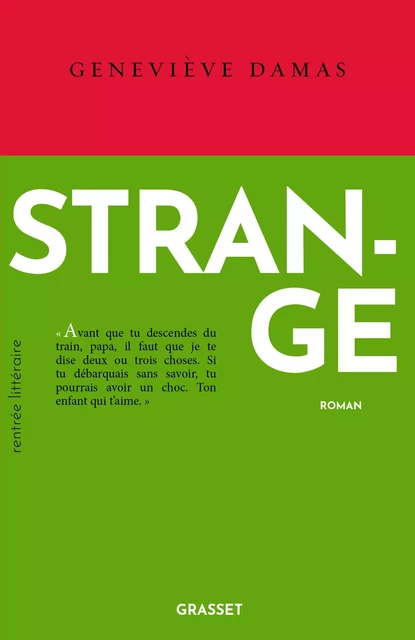 Strange - Geneviève Damas - Grasset