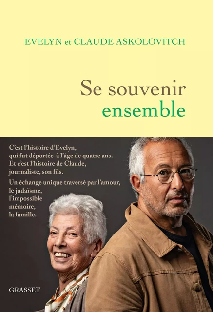 Se souvenir ensemble - Claude Askolovitch, Evelyn Askolovitch - Grasset