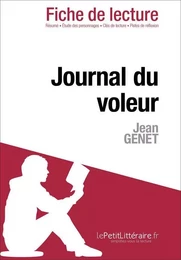 Journal du voleur de Jean Genet (Fiche de lecture)