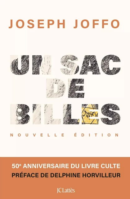 Un sac de billes (édition anniversaire illustrée) - Joseph Joffo - JC Lattès