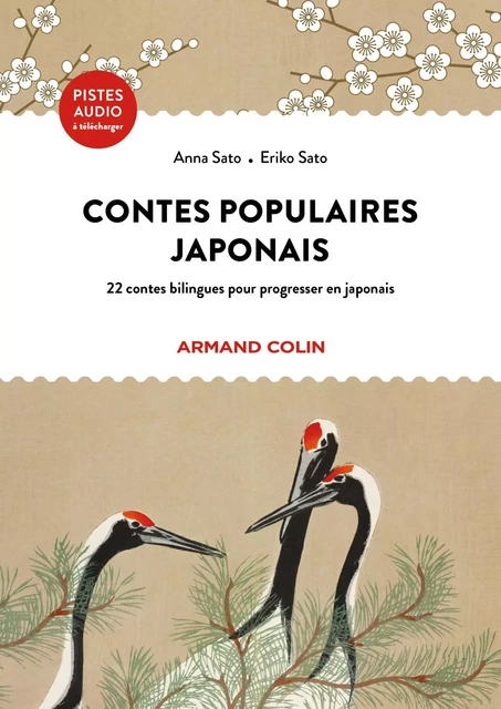 Contes populaires japonais - Anna Sato, Eriko Sato - Armand Colin