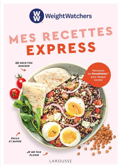 WW - Mes recettes express -  Collectif - Larousse