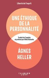 Une éthique de la personnalité