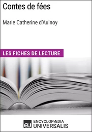 Contes de fées de Marie Catherine d'Aulnoy