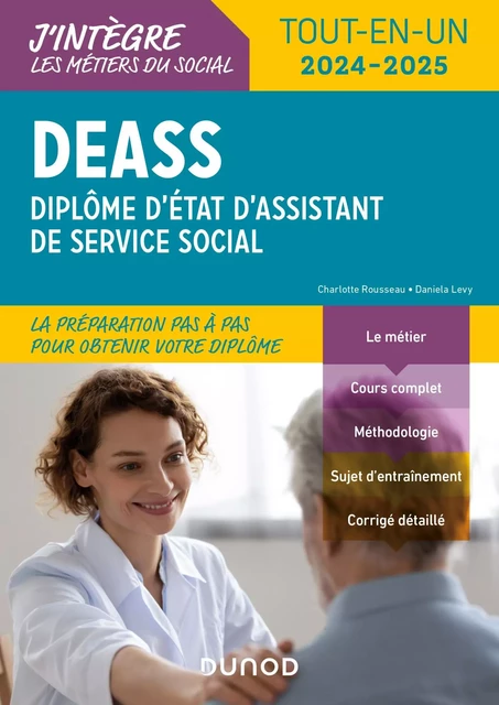 DEASS - Tout en un - Charlotte Rousseau, Daniela Levy - Dunod