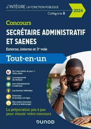 Concours Secrétaire administratif et SAENES - 2024