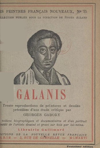 Galanis - Georges Gabory - FeniXX réédition numérique