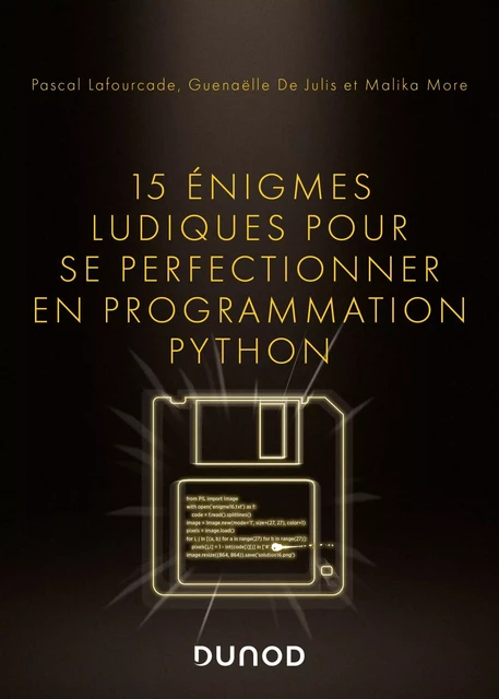 15 énigmes ludiques pour se perfectionner en programmation Python - Pascal Lafourcade, Malika More - Dunod