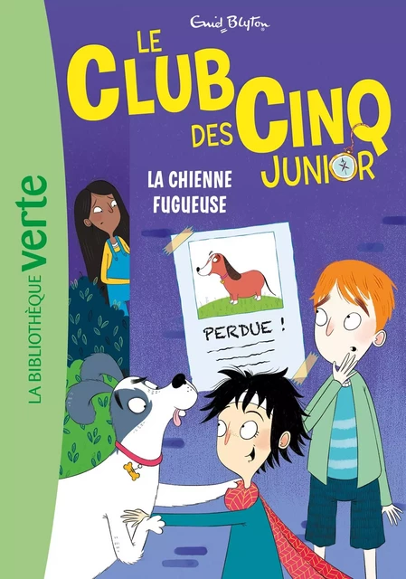 Le Club des Cinq Junior 12 - La chienne fugueuse - Enid Blyton - Hachette Jeunesse