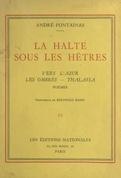 La halte sous les hêtres