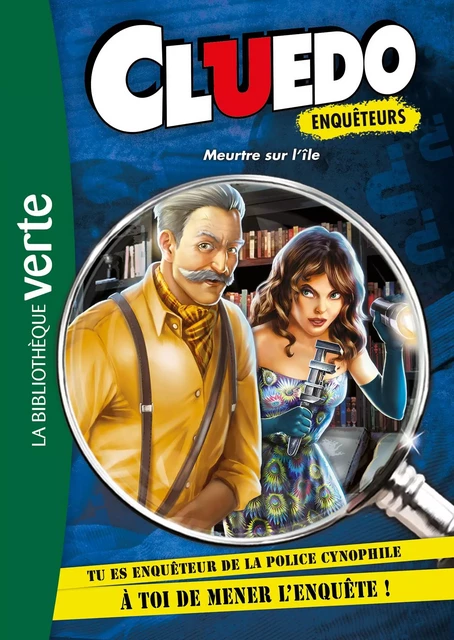 Cluedo Enquêteurs 04 - Meurtre sur l'île -  Hasbro - Hachette Jeunesse