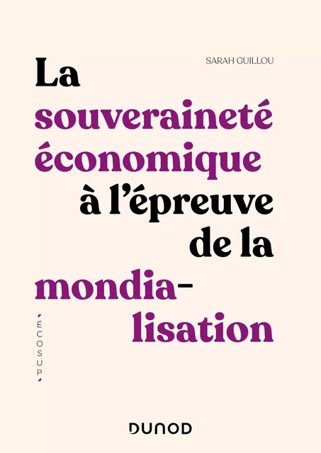 La souveraineté économique à l'épreuve de la mondialisation - Sarah Guillou - Dunod