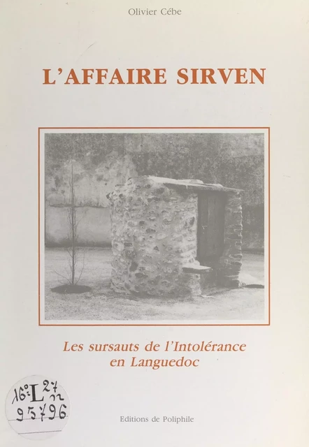 L'affaire Sirven - Olivier Cebé - FeniXX réédition numérique