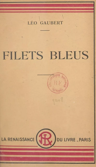 Filets bleus - Léo Gaubert - FeniXX réédition numérique