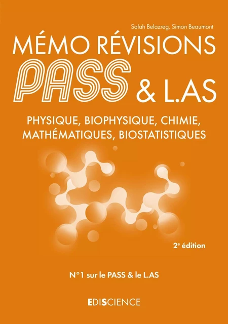 Mémo Révisions PASS &amp; L.AS - Salah Belazreg, Simon Beaumont - Ediscience