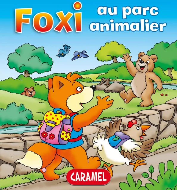 Foxi au parc animalier - Roger De Klerk,  Foxi - Caramel