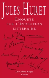 Enquête sur l'évolution littéraire