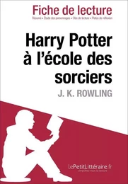 Harry Potter à l'école des sorciers de J. K. Rowling (Fiche de lecture)