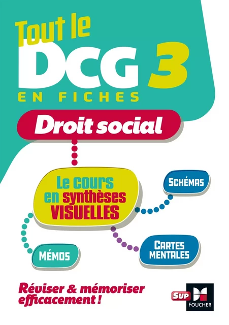 Tout le DCG 3 :  mémo cartes - Révision - Alain Burlaud - Foucher