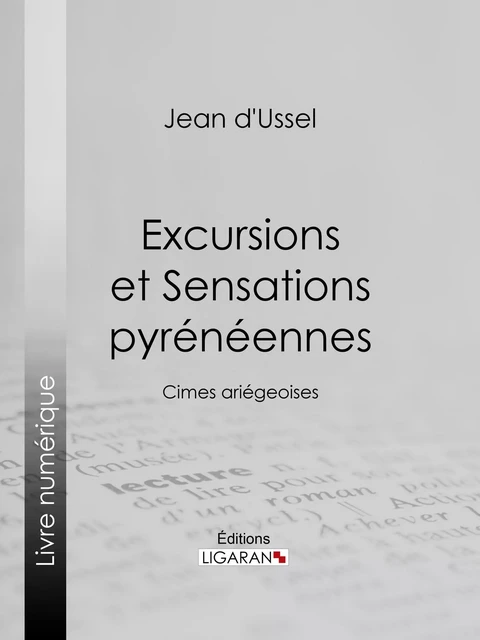 Excursions et Sensations pyrénéennes - Jean d'Ussel,  Ligaran - Ligaran