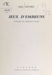 Jeux d'embruns