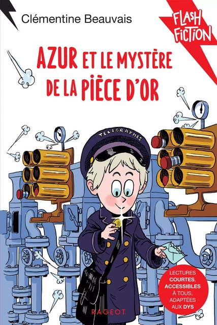 Azur et le mystère de la pièce d'or - Clémentine Beauvais - Rageot Editeur