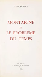 Montaigne et le problème du temps