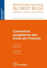 Convention européenne des droits de l'homme