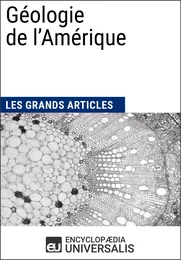 Géologie de l'Amérique