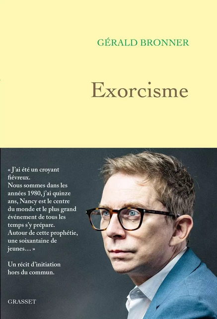 Exorcisme - Gérald Bronner - Grasset