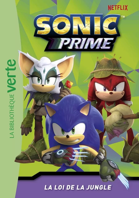 Sonic Prime 03 - La loi de la jungle -  SEGA - Hachette Jeunesse