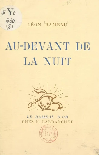 Au-devant de la nuit - Léon Rameau - FeniXX réédition numérique