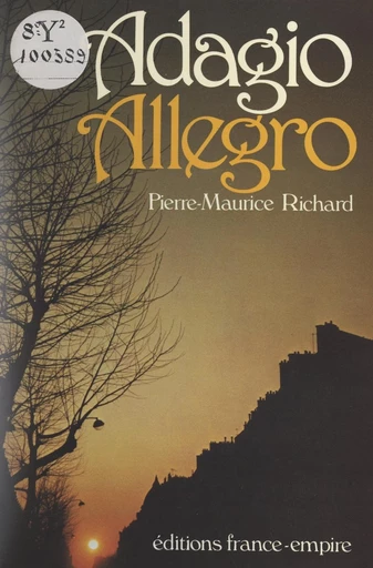 Adagio allegro - Pierre-Maurice Richard - FeniXX réédition numérique