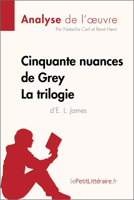 Cinquante nuances de Grey d'E. L. James - La trilogie (Analyse de l'oeuvre) -  lePetitLitteraire, Natacha Cerf, René Henri - lePetitLitteraire.fr