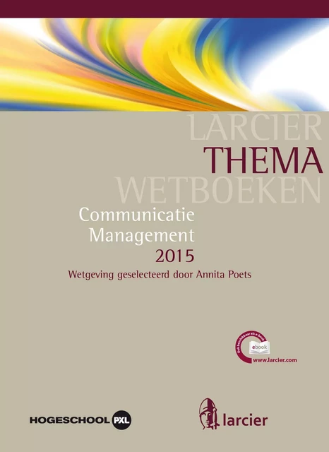 Communicatiemanagement - Annita Poets - Uitgeverij Larcier